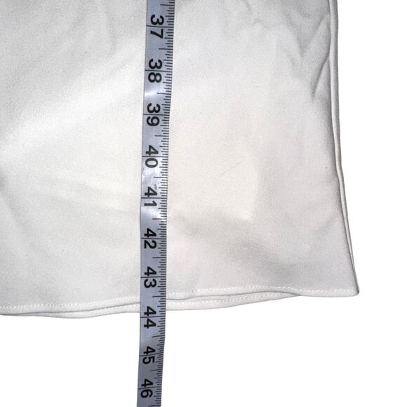 NWT Black Halo Carolina Sleeveless Neck Tie Fit and Flare Midi Dress in Pearl 8 - Picture 8 of 10